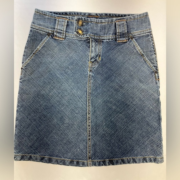 Women’s Denim Skirts (Set of 2), Size 0, Faded, Loft, Gap - Picture 2 of 5